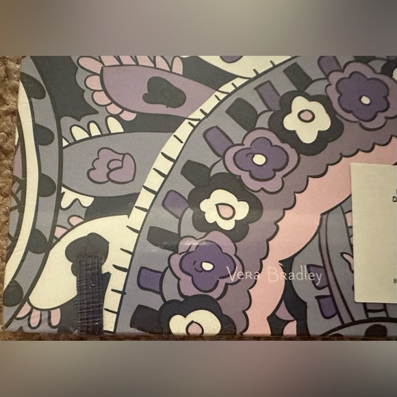 Vera Bradley Dotted Journal Deep Night Paisley Bullet Grid 184 Pages 8.25 X 5.8” - Picture 3 of 11